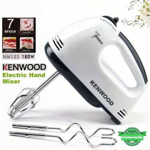 5 Speed Hand Mixer - 1 Pc Stylish & Powerful