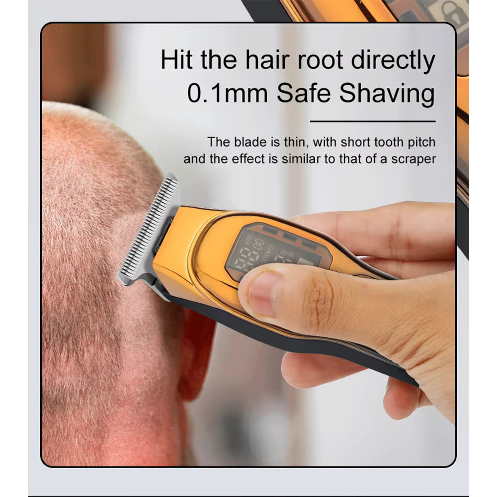 hiena Hair cutting machine Professional Hair Trimmer Barber Carving Gradient Finish Machine Electric Clipper barber cordless