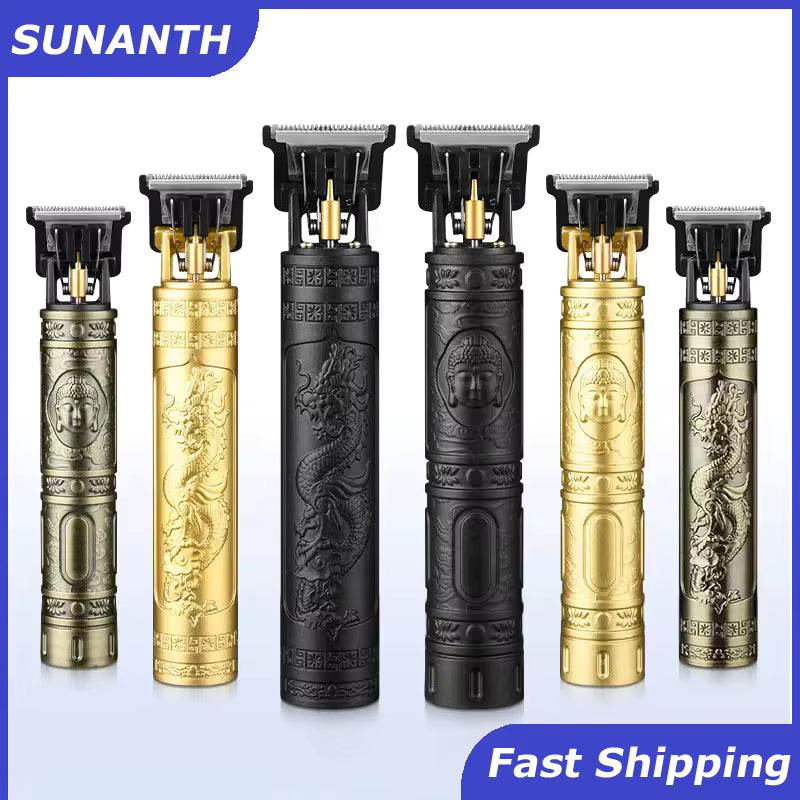 Vintage Cordless Hair Cutting Machine Portable Hair Clipper Electric Hair Trimmer USB Fast Charging Shaver Barber For Hairdresse   4.3   1726 Reviews   ౹   10,000+ sold