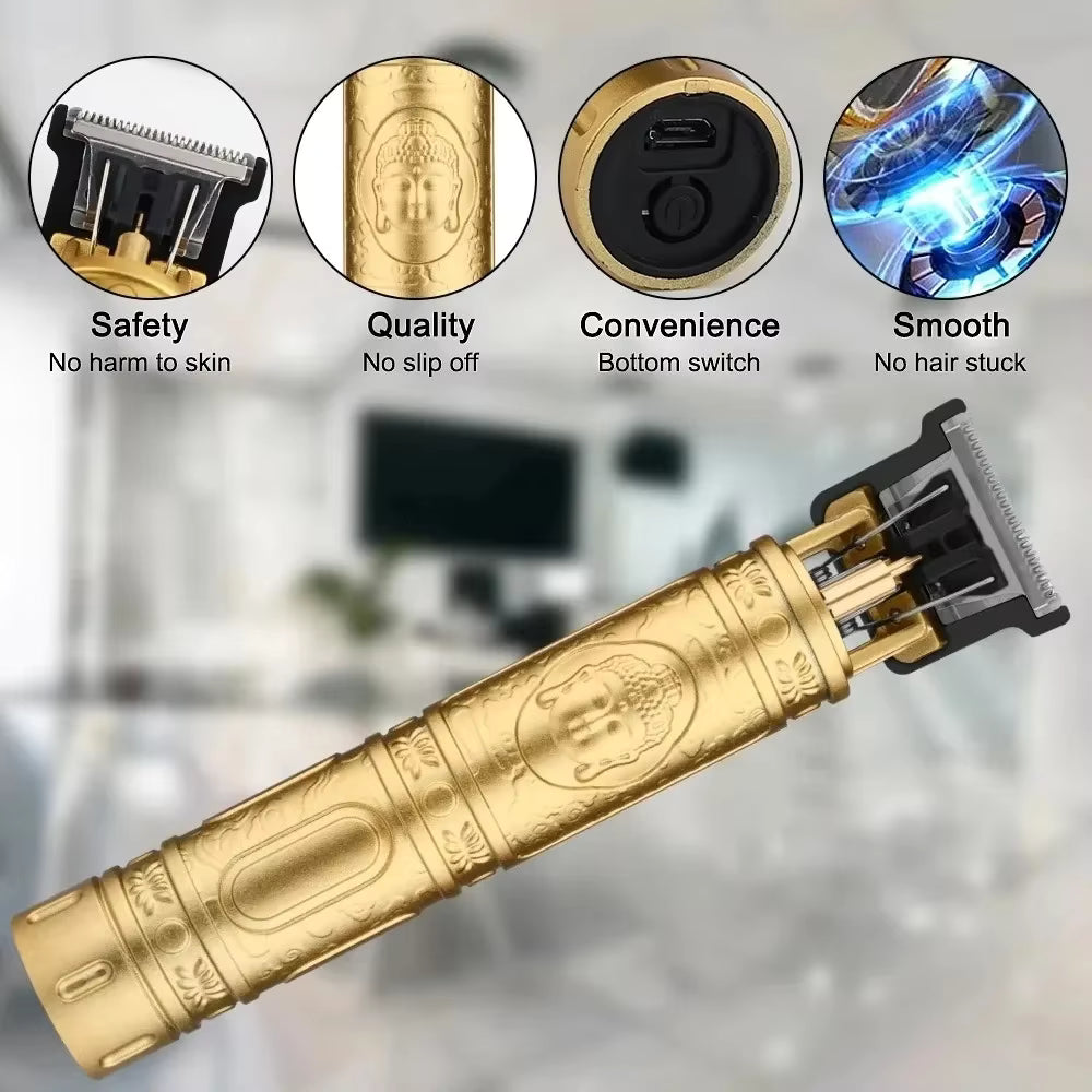 Vintage Cordless Hair Cutting Machine Portable Hair Clipper Electric Hair Trimmer USB Fast Charging Shaver Barber For Hairdresse   4.3   1726 Reviews   ౹   10,000+ sold